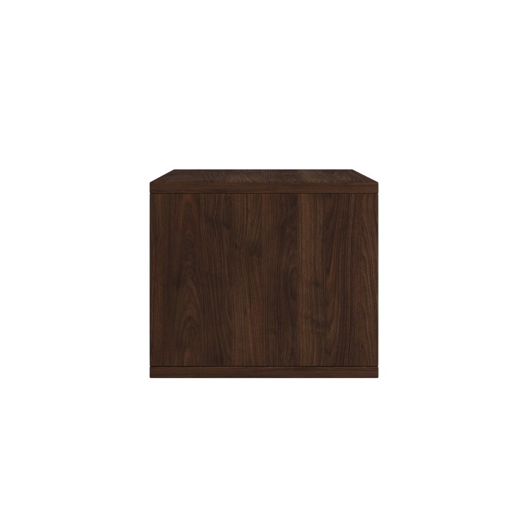 Large Walnut Floating Wall Mounted TV Stand - TV's up to 85" - Hiro