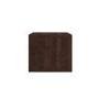 Small Walnut Floating Wall Mounted TV Stand - TV's up to 55" - Hiro