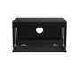 Large Black Floating Wall Mounted TV Stand - TV's up to 85" - Hiro