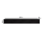Large Black Floating Wall Mounted TV Stand - TV's up to 85" - Hiro