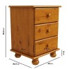 Pine Pair of Bedside Tables - Hamilton