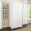 White 3 Piece Bedroom Furniture Set - Hamilton
