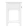 Kids White Painted Bedside Table with Drawer - Harper