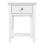Kids White Painted Bedside Table with Drawer - Harper