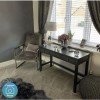 Grey Painted Console Table with 3 Drawers - Harper