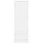 Kids White Painted 2 Door Double Wardrobe with Drawer - Harper 