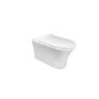 Grade A1 - Indiana Wall Hung Toilet 1160mm Pneumatic Frame & Cistern & White Glass Flush Plate