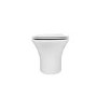 Grade A1 - Indiana Wall Hung Toilet 1160mm Pneumatic Frame & Cistern & White Glass Flush Plate