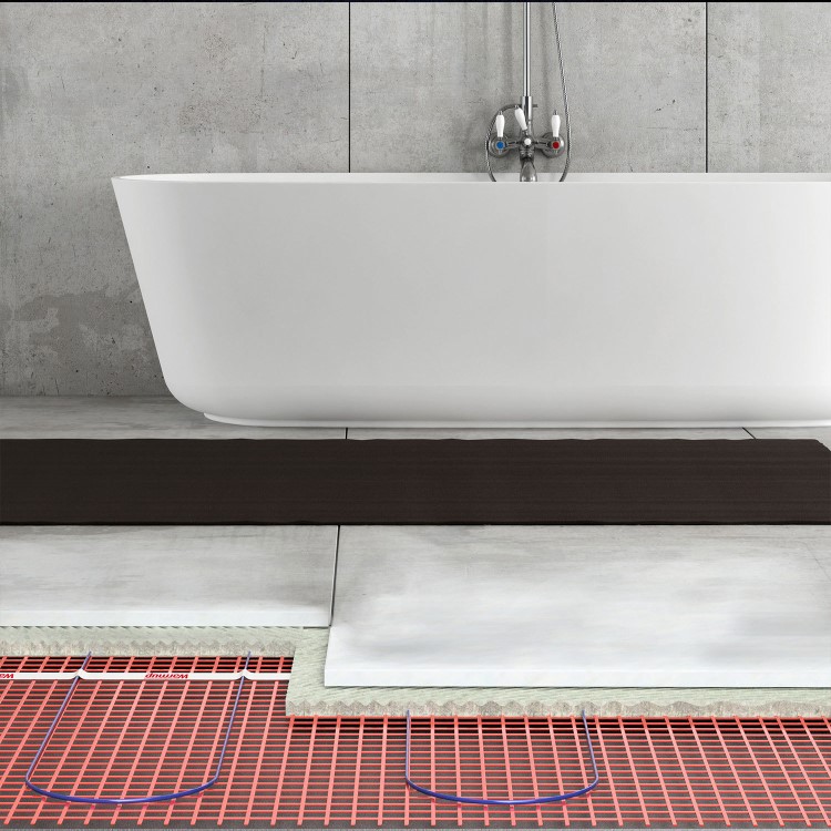 GRADE A1 - Underfloor Heating StickyMat 150W/m 2m - Warmup