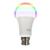 electriQ Smart Lighting Colour Wifi Bulb with B22 bayonet ending - Alexa &amp; Google Home compatible - 3 Pack