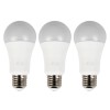electriQ Smart Lighting Colour Wifi Bulb with E27 screw ending - Alexa &amp; Google Home compatible - 3 Pack