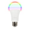 electriQ Smart Lighting Colour Wifi Bulb with E27 screw ending - Alexa &amp; Google Home compatible - 3 Pack