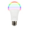electriQ Smart Lighting Colour Wifi Bulb with E27 screw ending - Alexa &amp; Google Home compatible - 3 Pack