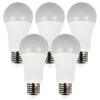 electriQ Smart Lighting Colour Wifi Bulb with E27 screw ending - Alexa &amp; Google Home compatible - 5 Pack