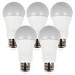 electriQ Smart Lighting Colour Wifi Bulb with E27 screw ending - Alexa & Google Home compatible - 5 Pack