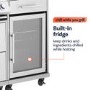 Boss Grill Alabama Signiture - 6 Burner BBQ in Stainless Steel With Fridge 