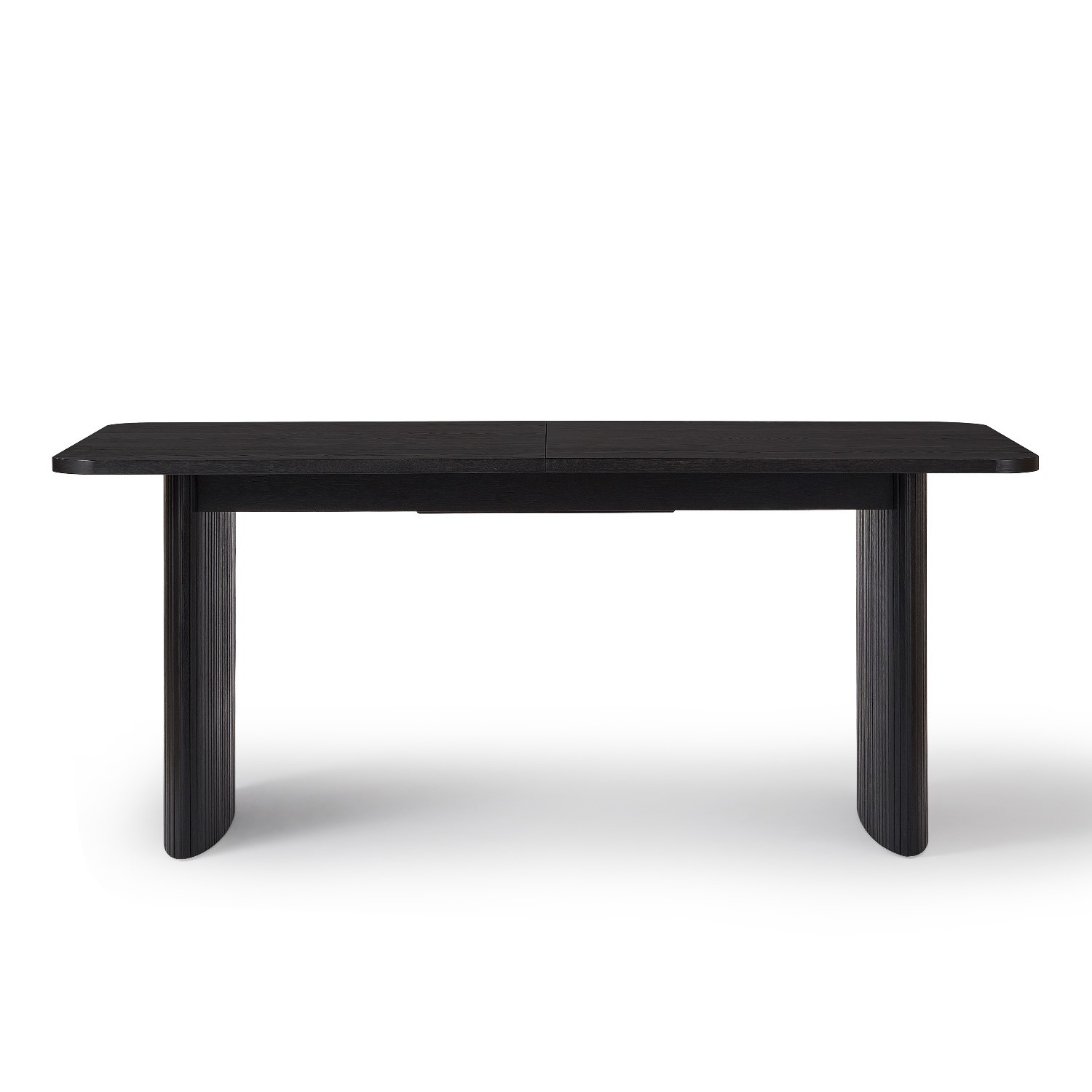 Black rectangle kitchen on sale table