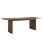 Large Walnut Extendable Dining Table - Seats 6 - 8 - Jarel
