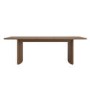 Large Walnut Extendable Dining Table - Seats 6 - 8 - Jarel
