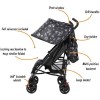 Bundle- Animal Print Stroller Raincover Cup Holder and Parrot Lunch Bag by Jane Foster