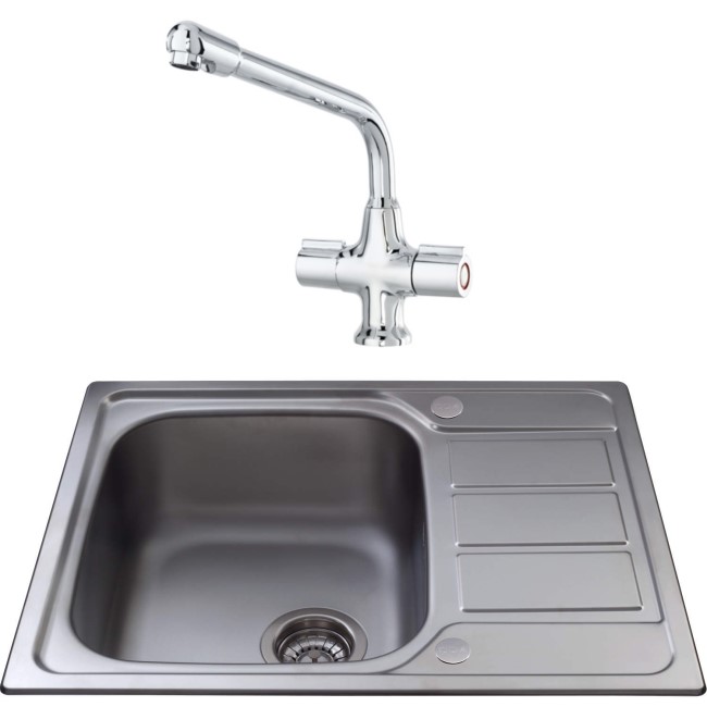 CDA Stainless Steel Kitchen Sink Kitchen Sink & Monobloc Tap