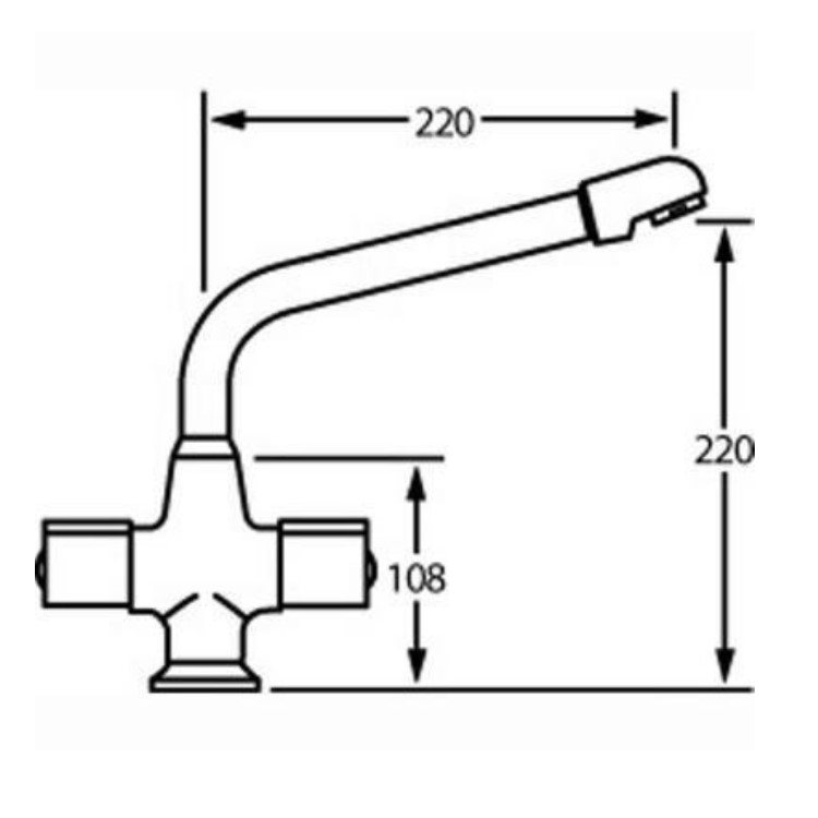CDA Stainless Steel Kitchen Sink Kitchen Sink & Monobloc Tap
