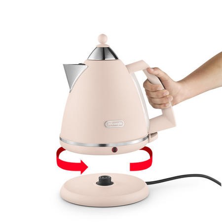 Delonghi Argento Flora Kettle and Toaster Set Pink Page