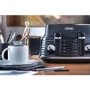 Delonghi Scolpito Kettle and Toaster Set - Black