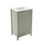 ONLY OPENED - 500mm Green Freestanding Vanity Unit with Basin - Kinsley