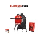 BUN/KJ23RHC/86032 Kamado Joe Classic II Charcoal BBQ with Elements Pack