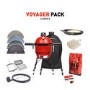 Kamado Joe Classic II Charcoal BBQ with Voyager Pack