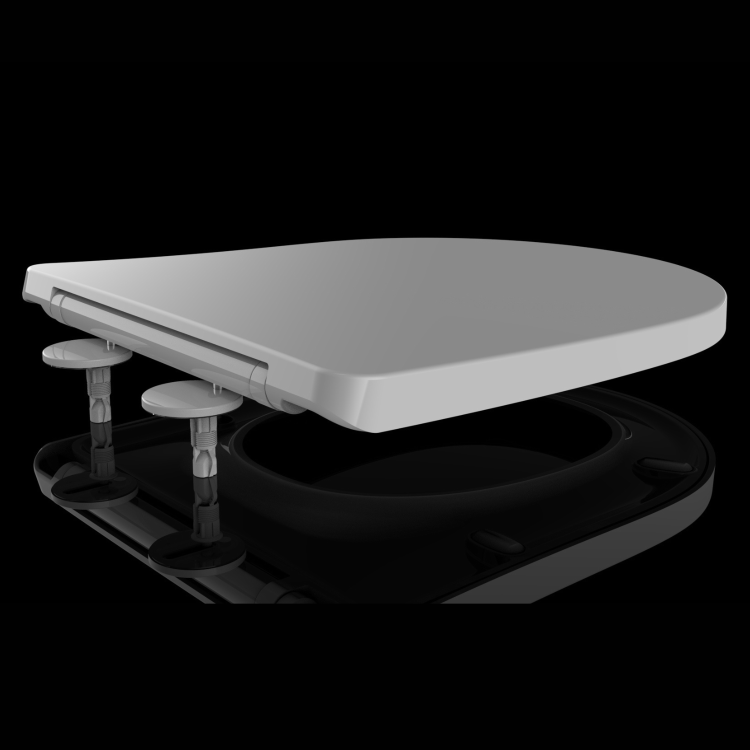 ONLY OPENED - Close Coupled Closed Back Toilet with Sink on Top & Brass Fittings - Legend