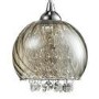 7 Pendant Lights with Silver & Glass Beads - Cascade