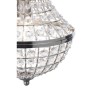 Chrome Pendant Light with Crystals - Empire