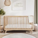 A1/LUA001 ONLY OPENED - Luna Cot Bed in Wood