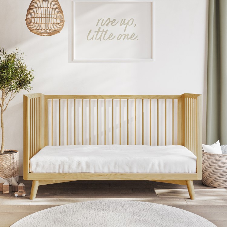 Wooden Convertible Toddler Bed - Luna