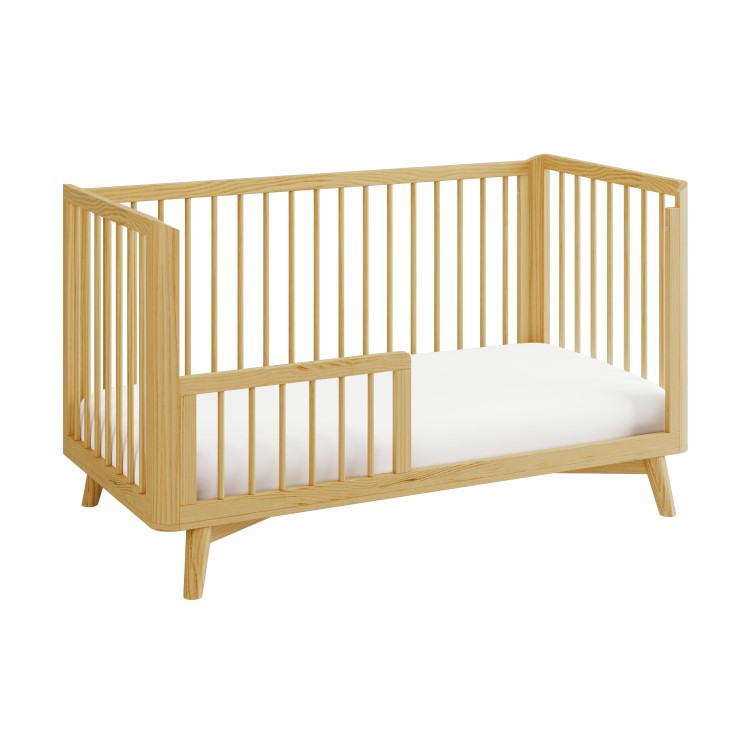 Wooden Convertible Toddler Bed - Luna