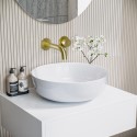 A1/BeBa_17305 ONLY OPENED - Arabella Round Countertop Basin - 415mm
