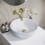 ONLY OPENED - Arabella Round Countertop Basin - 415mm