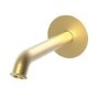 Brushed Brass Traditional Wall Mounted Bath Spout - Lyla