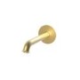 Brushed Brass Basin Mixer Tap & Bath Filler Tap with Concealed Valve Pack - Lyla
