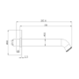 Brushed Brass Tall Basin Mixer Tap & Bath Filler Tap with Concealed Valve Pack - Lyla