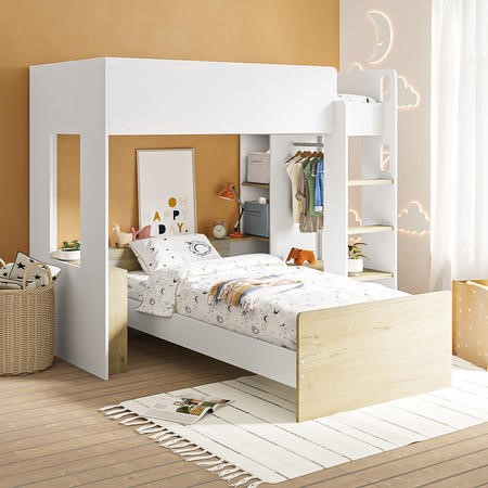 Metal l shaped bunk beds sale