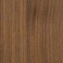 Walnut Pedestal Round Dining Table with Marble Effect - Seats 4 - Malia