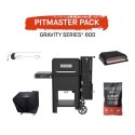 BUN/MB20041423/96979 Masterbuilt Gravity Series 600 Charcoal BBQ Grill with Pitmaster Pack