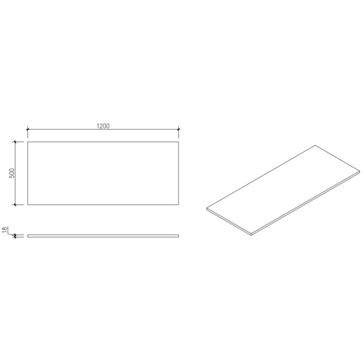 1200mm White Fluted Wall Hung Countertop Vanity Unit with Basin - Melbourne