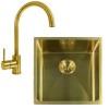 Reginox Gold 540x440 Stainless Steel Sink &amp; Swan Neck Tap