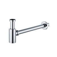 ONLY OPENED - Chrome Round Exposed Bottle Trap - Arissa