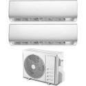 BUN/MISTRAL-9K12K/102178 Akai Mistral Multi-Split 1x9000 and 1x12000 BTU Smart Wall Mounted Air Conditioner with Heat Pump and Full Installation Included