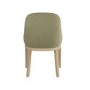 Sage Green Velvet Dining Chair with Solid Wood Legs - Madeline